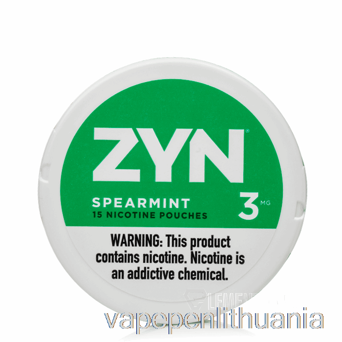 Zyn Nikotino Maišeliai - šaltmėčių 3mg Vape Skystis